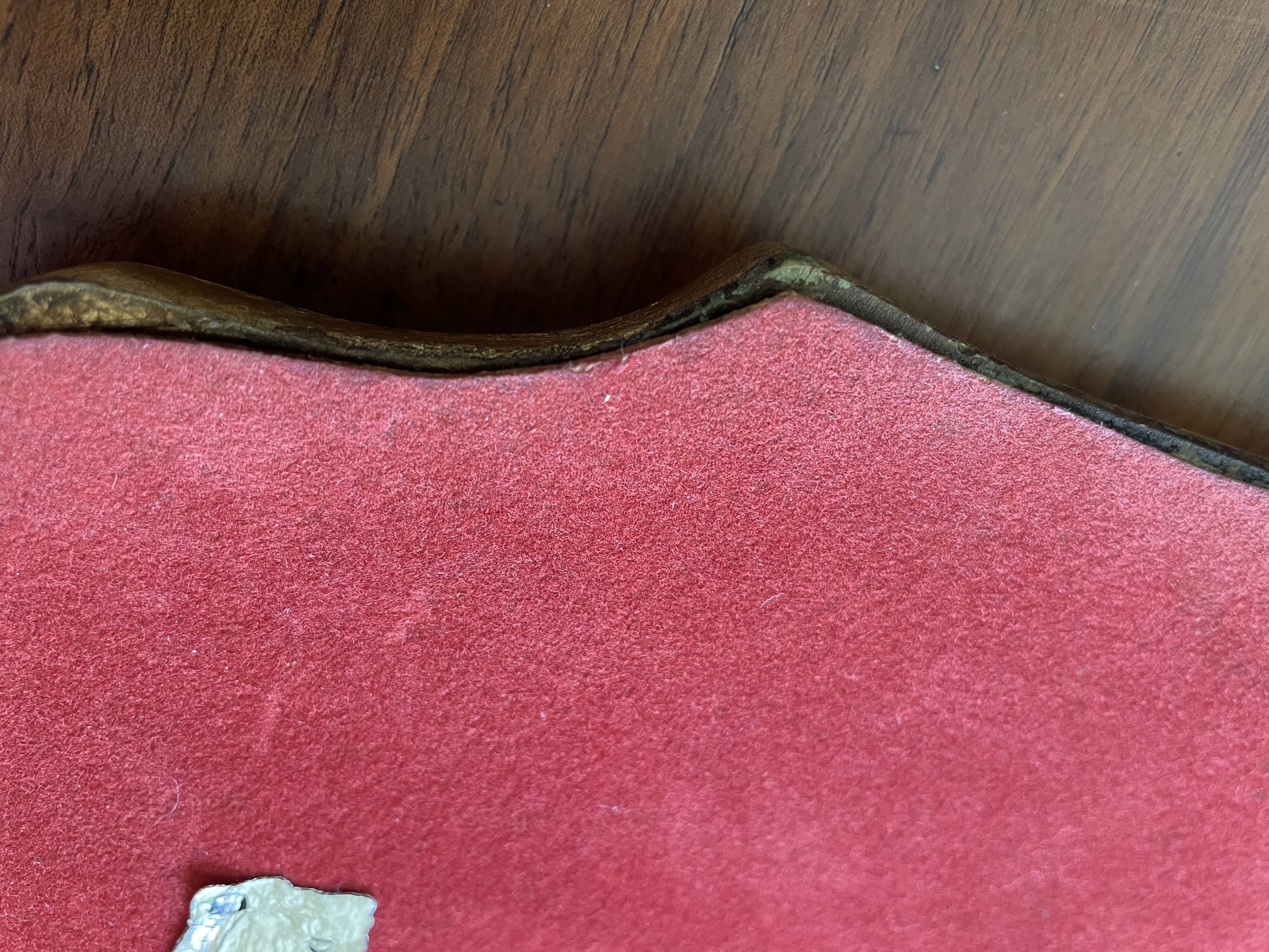 Gilded mirror of style Louis XV sober 32 X 22