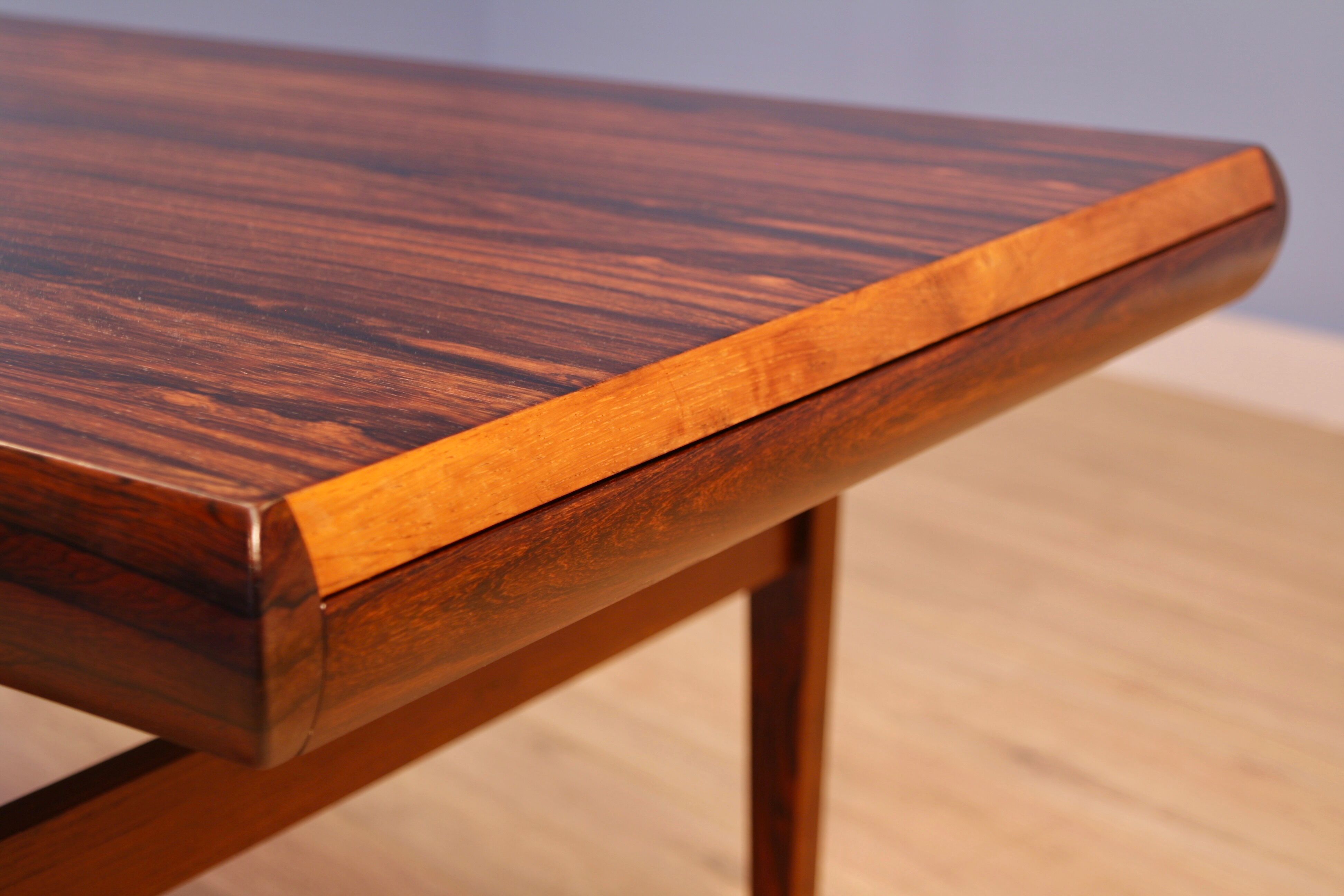 Danish coffee table in rosewood by Johannes Andersen for Uldum Møbelfabrik, 1960s