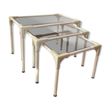 Series of 3 nesting tables from the 70s-80s