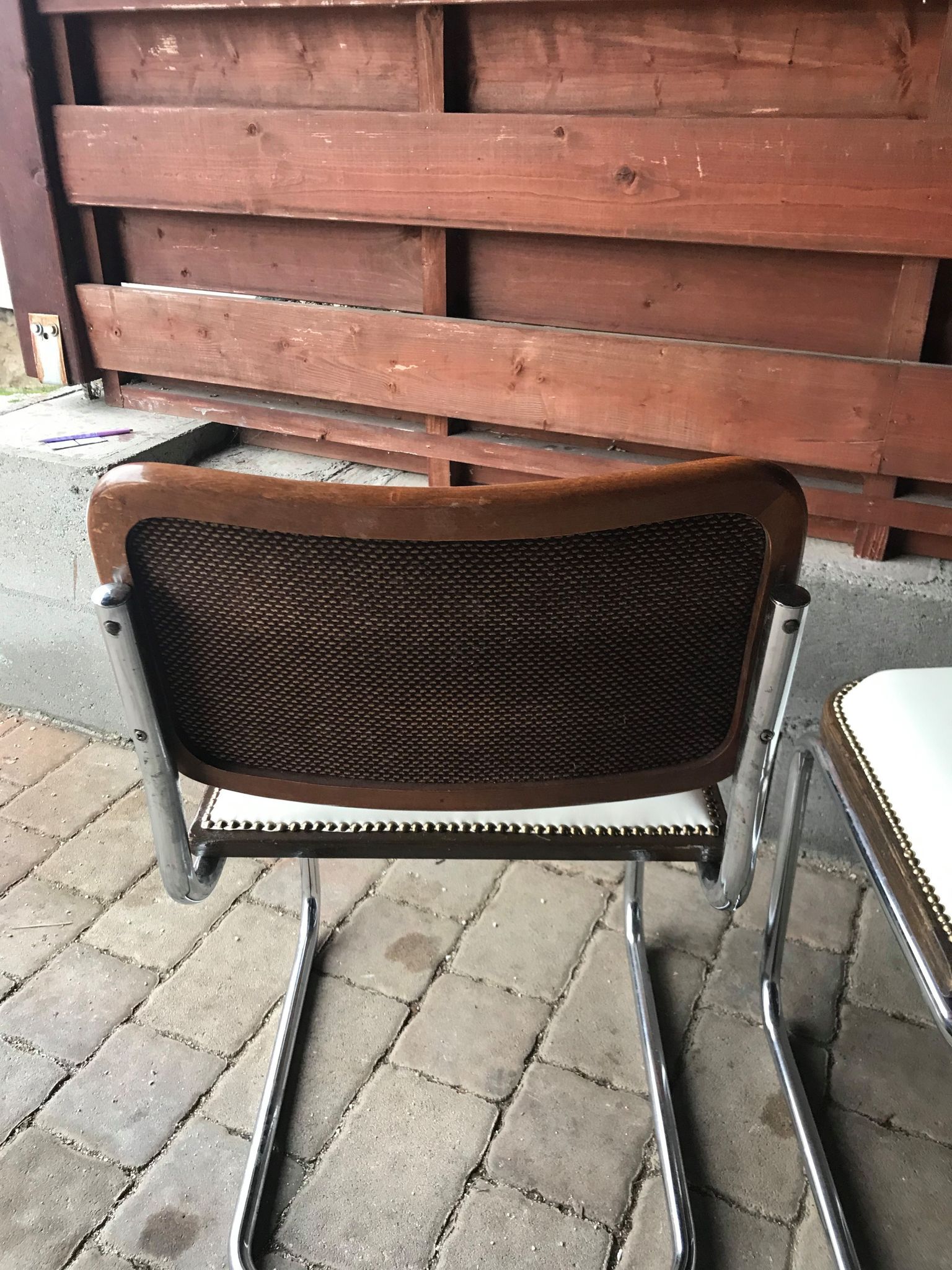 Set of 2 Cesca chairs Italy 1970s