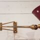 Wall lamp to double arms by René Mathieu to Lunel, 1950