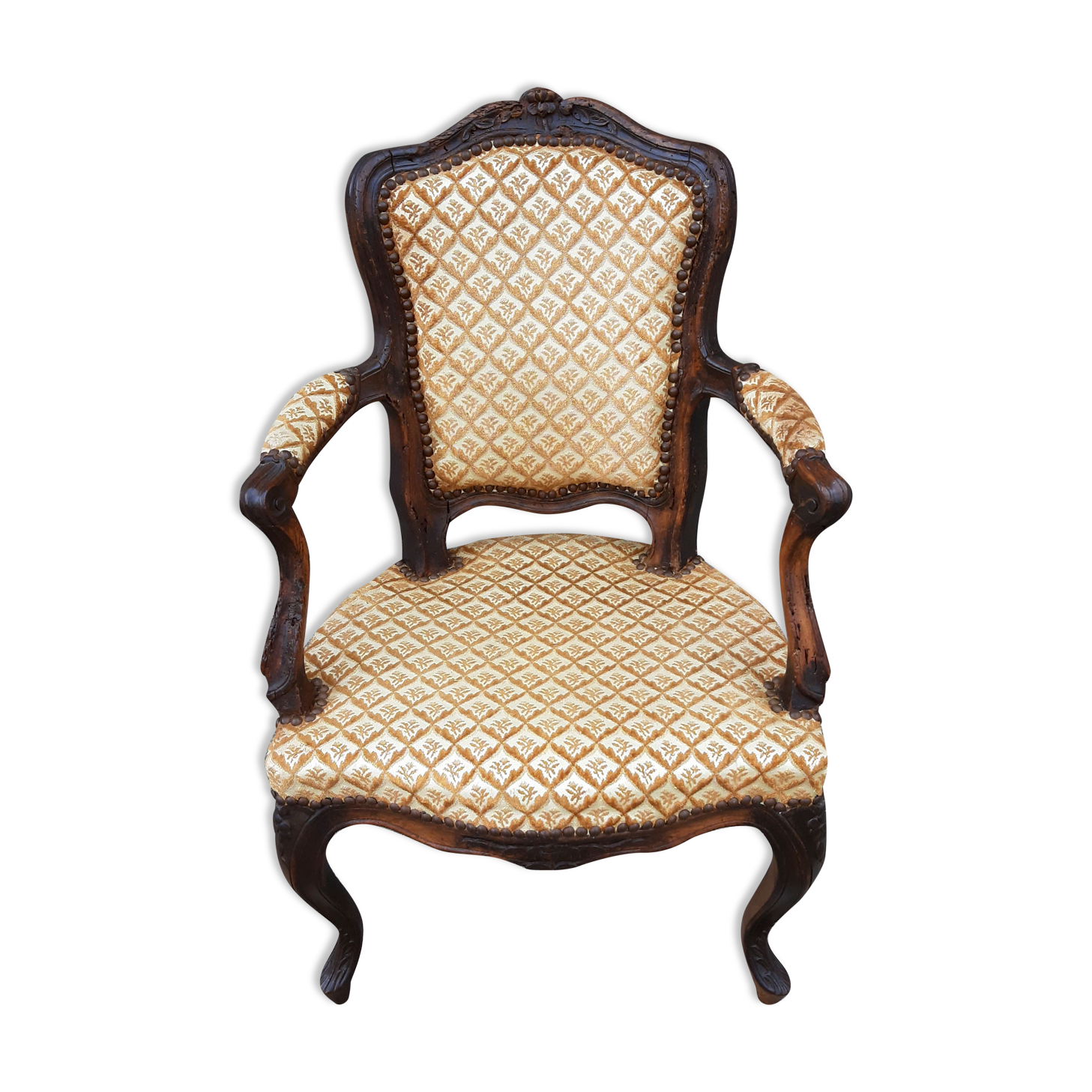 Louis XV Cabriolet armchair