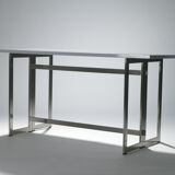 Lacquered Italian console 70s Artelano
