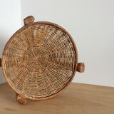 Rattan tabouret