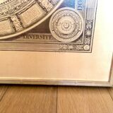 Planisphere on leather
