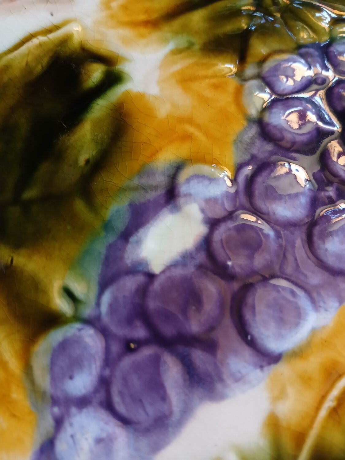 Antique slipware plate