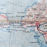 La Rochelle. Old map by the army geographic service 1941