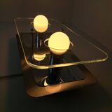 Wofi Leuchten dlg Oxar space age vintage double mirror wall light