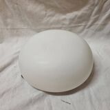 White opaline ceiling light 1940/50