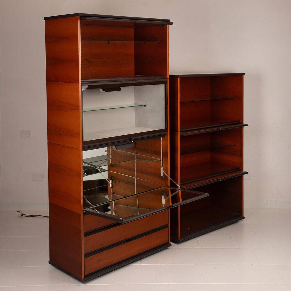 Hilton bar cabinets by Lodovico Acerbis and Giotto Stoppino for Acerbis, 1975
