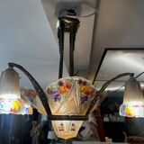 Très beau lustre art deco