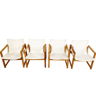 Chaises safara vintage par Tord Bjorlund pour Ikea, années 1980
