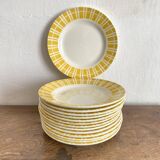 Digoin dessert plates X14