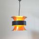 Pair of Midcentury Pendants Light Designed by Carl Thore, 1970s