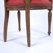 Bohemian chair, Suzani embroidery armchair with bergere style