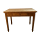 Firm table desk in raw solid oak vintage