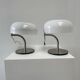 Pair of table lamps by Giotto Stoppino for Valenti, 1980s