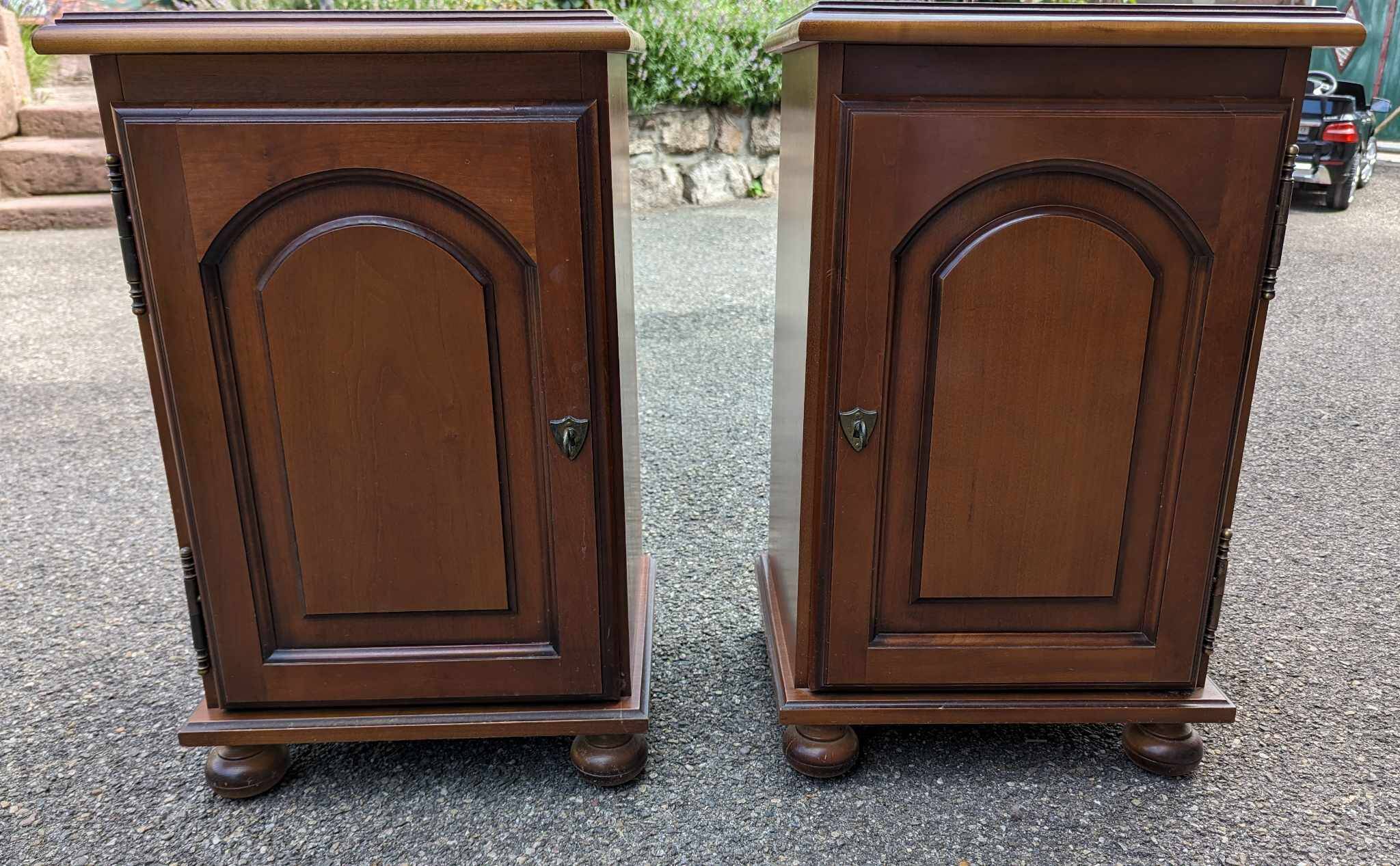 Cherry bedside tables