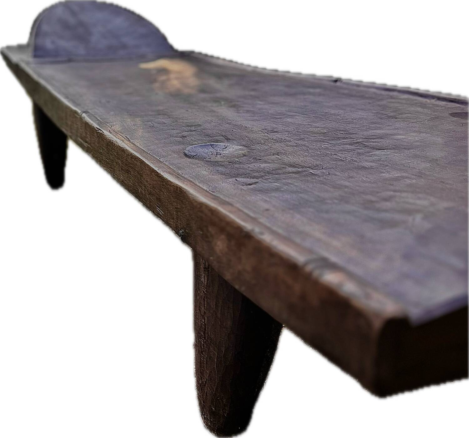 Authentic Senufo Bed, XXL Side Table