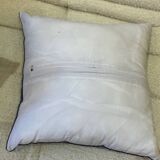 Housse de coussin blockprint indien bleu indigo