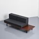 Cansado bench in mahogany by Charlotte Perriand, circa 1962.