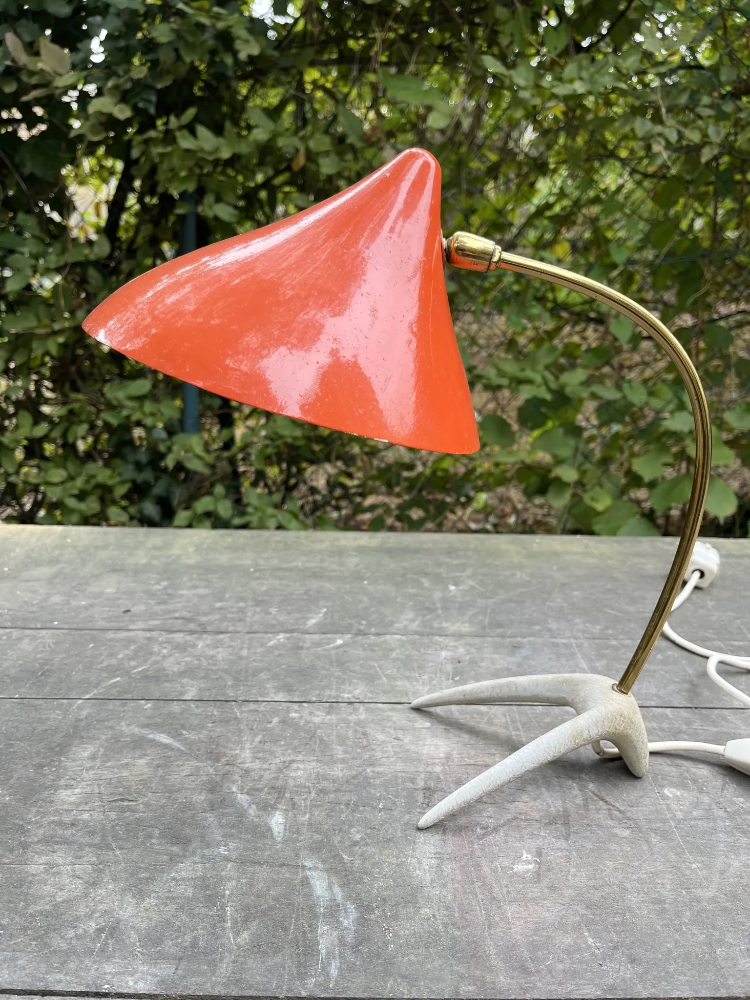 Crowfoot desk lamp by Karl-Heinz Kinsky
