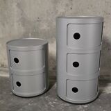 Set of 2 Componibili storage units Kartell – Anna Castelli Ferrieri