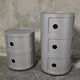 Set of 2 Componibili storage units Kartell – Anna Castelli Ferrieri