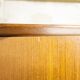 Scandinavian wardrobe 1960 teak 4 doors, 3 drawers, 2keys