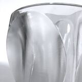 Lalique, Polished and Frosted Crystal Glass model Ingrid from 60s