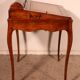 bureau / table à jeux en noyer d'époque napoléon III