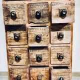 Apothecary cabinet with 20 drawers