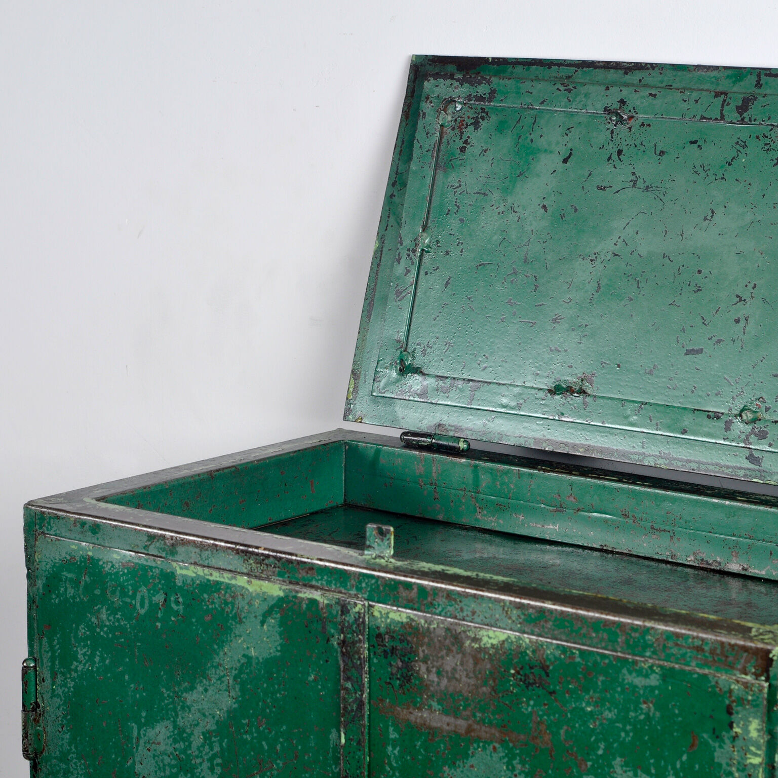 Industrial Iron Cabinet, 1960s