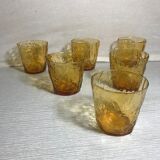 Series of 6 glasses