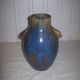 Art Deco Vase Pierrefonds with shades of blue