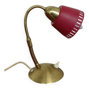 Lampe années 50 laiton