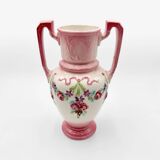 Art Nouveau vase in barbotine Longchamp Terre de Fer