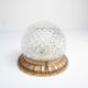 Ceiling lamp Crystal and bronze