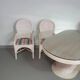 Pensil reed / Split reed table / 3 × chair / dining set