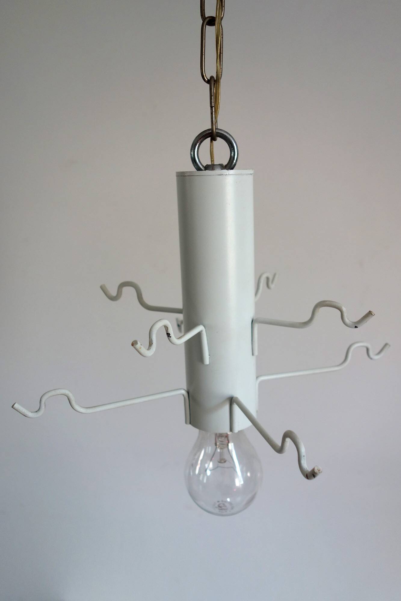 Vintage 70s chandelier – Space Age by Gino Viscosi