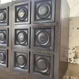 Brutalist sideboard attributed to De Coene 70s