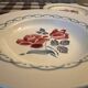 2 assiettes creuses, 1 assiette plate Digoin Sarreguemines service, "Cannes", 1930