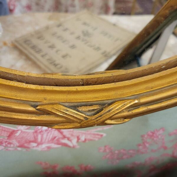 Miroir Médaillon Louis XVI