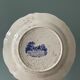 Set of 6 small plates in earthenware from Sarreguemines France, model "Romantic"
