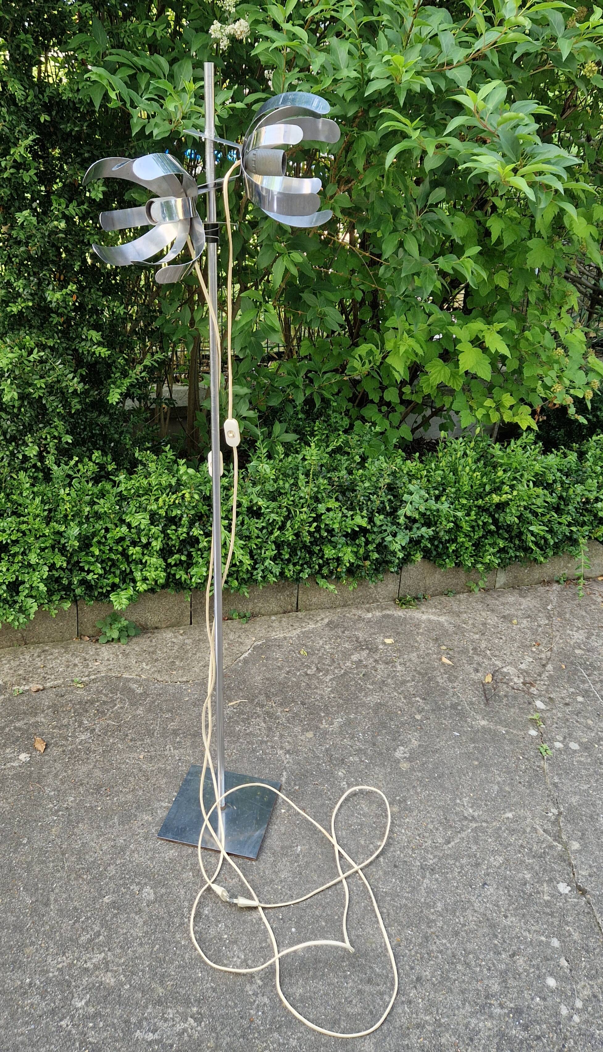 Lampadaire vintage Oxar Jocelyne Trocmé 1970