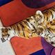 Ceramic sculpture tiger Modern Art Capodimonte