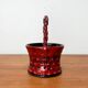 Italian ceramic vase Strawberries by Fratelli Fantullacci for Bitossi, 1960s