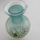 Enameled decorative carafe