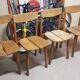Set de 4 chaises vintage style Gautier Delaye