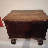 solid oak chest